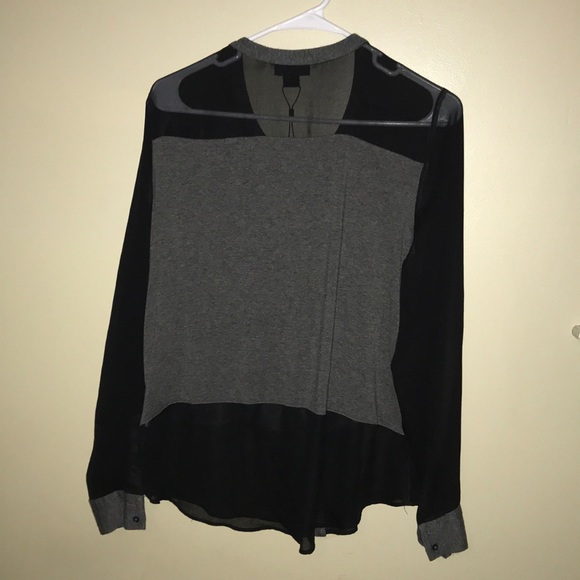 Metaphor L/G button front long sleeve top - Picture 4 of 5